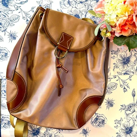 Lancel | Bags | Lancel Paris Backpack In Pink And Brown  display picture 3